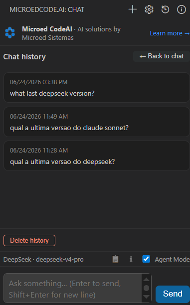 History Panel